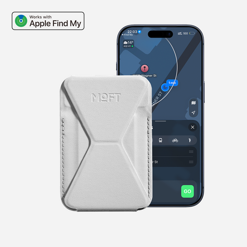 Trackable Snap-on Phone Stand & Wallet
