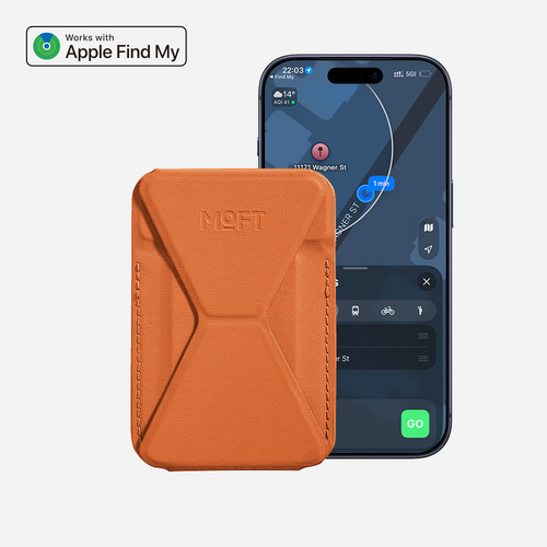 Trackable Snap-on Phone Stand & Wallet