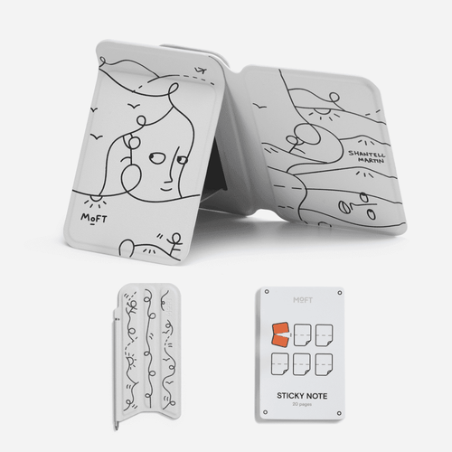 Snap Flow For Phones MC002 MOFT x Shantell Martin Note Stand