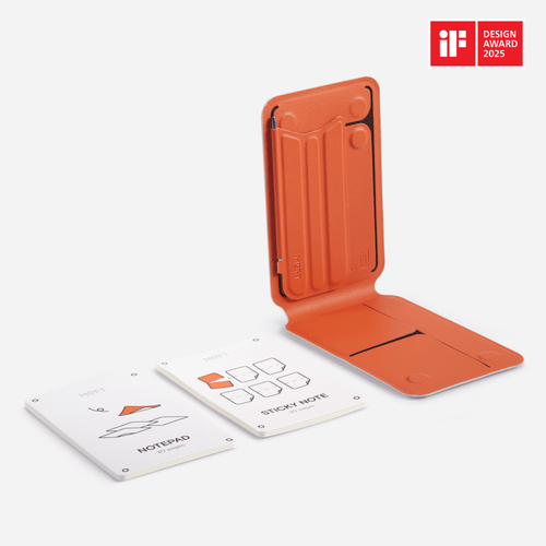Snap Flow For Phones MC002 Note Flip + 1 Notepad Set* Misty Cove x Terracotta