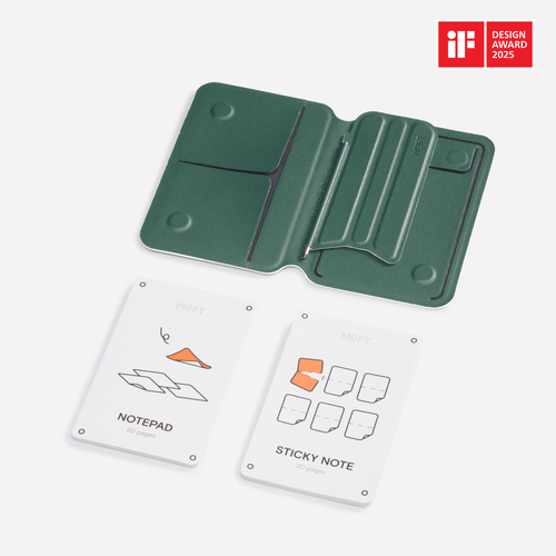 Snap Flow For Phones MC002 Note Pad Misty Cove x Midnight Green