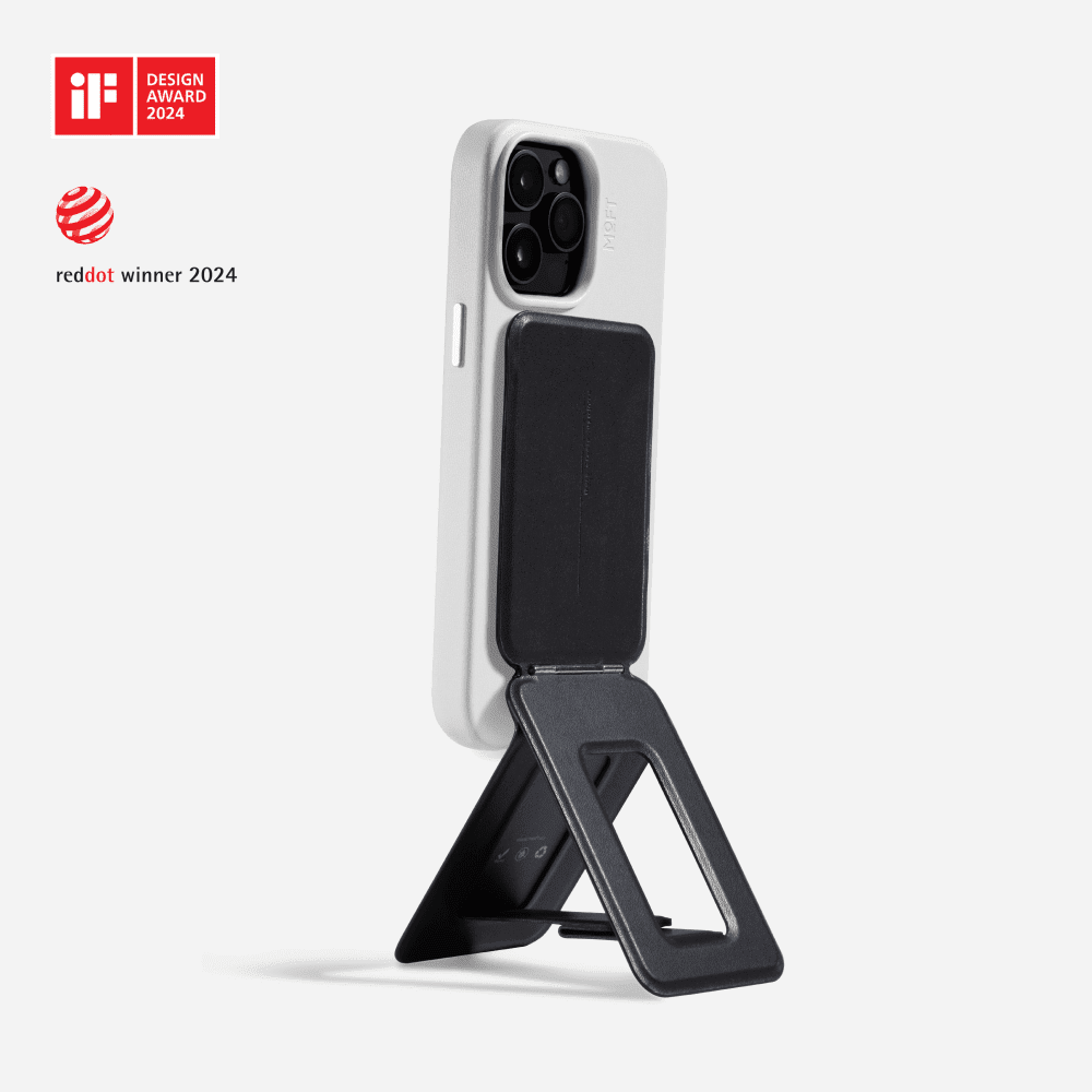 Snap Phone Tripod Stand MOVAS™ - MagSafe Compatible For Phones MS027 Tripod Stand Jet Black 