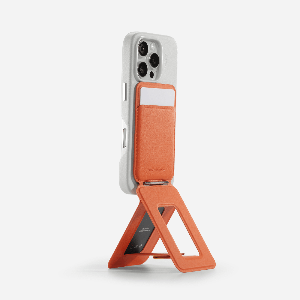 Snap Phone Tripod Stand MOVAS™ - MagSafe Compatible For Phones MS027 Tripod Wallet Terracotta 