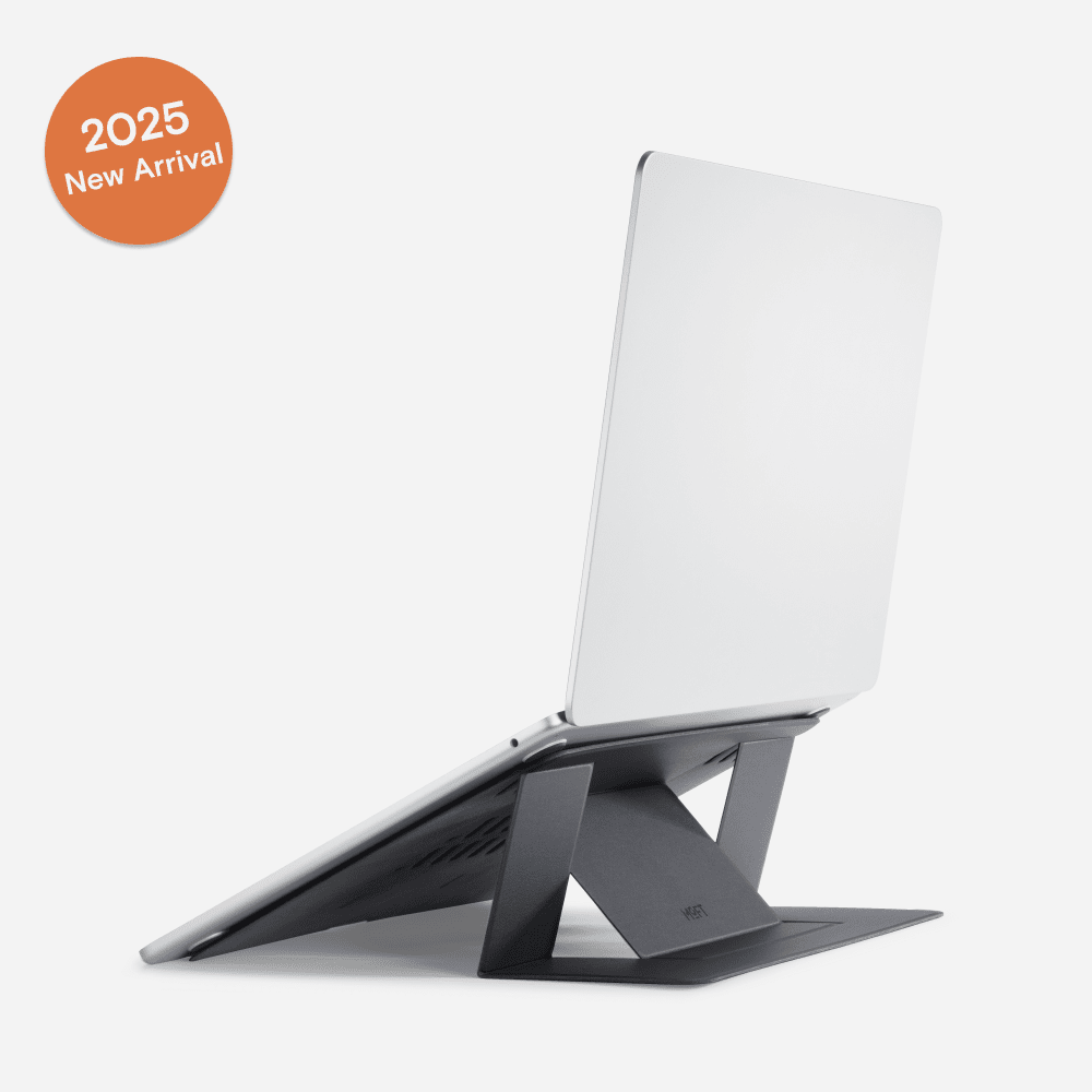 Invisible Stand For Laptops NEW MS002 13"+ Tablets & 15"+ Laptops Jet Black 