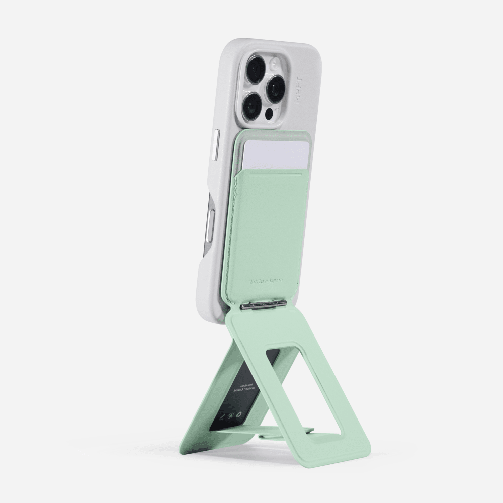 Snap Phone Tripod Wallet MOVAS™ - MagSafe Compatible For Phones MS027W Peppermint 