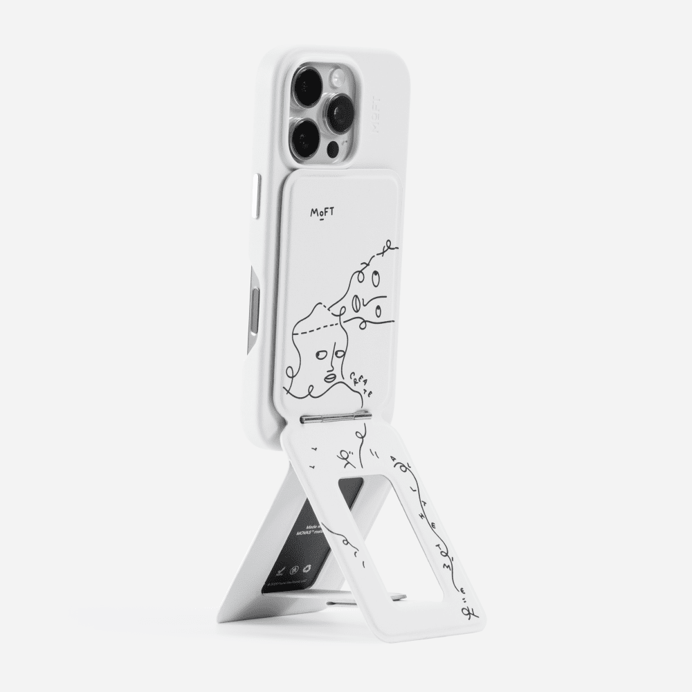 Snap Phone Tripod Stand MOVAS™ - MagSafe Compatible For Phones MS027 Tripod Stand MOFT x Shantell Martin 