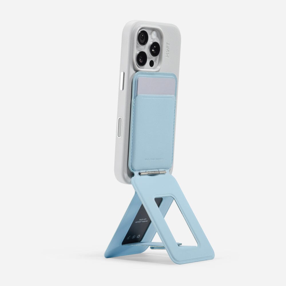 Snap Phone Tripod Wallet MOVAS™ - MagSafe Compatible For Phones MS027W Drift Blue 